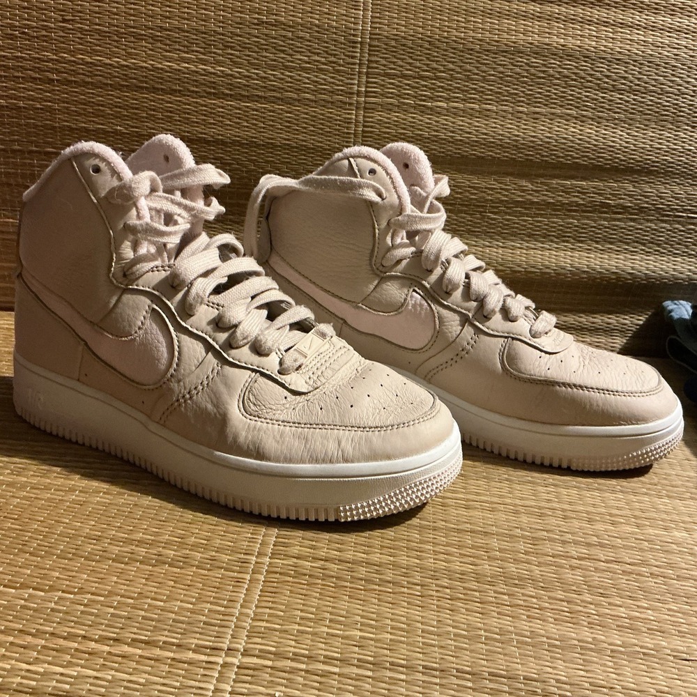 Nike Air Force 1 Sculpt Hi Top Sneaker Sand Soft Pink US 8 EU 39 DC3590 103